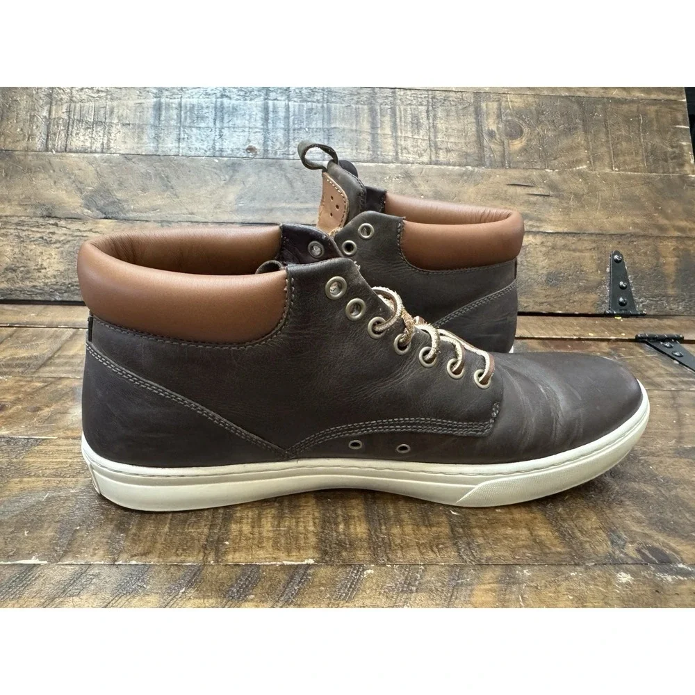 Men's Timberland Adventure 2.0 Cupsole Chukka Boot Brown Leather A1JPX Size 12